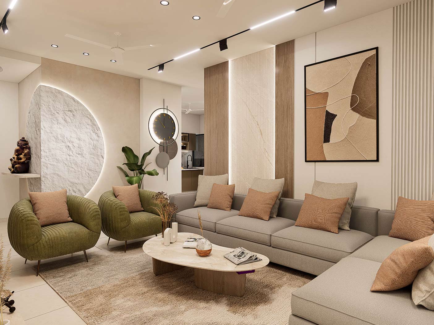 4 BHK Apartment | Ahmedabad | Design | Residential